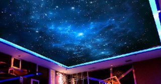 Натяжной потолок звездное небо Железнодорожный, цена от 5209 руб.